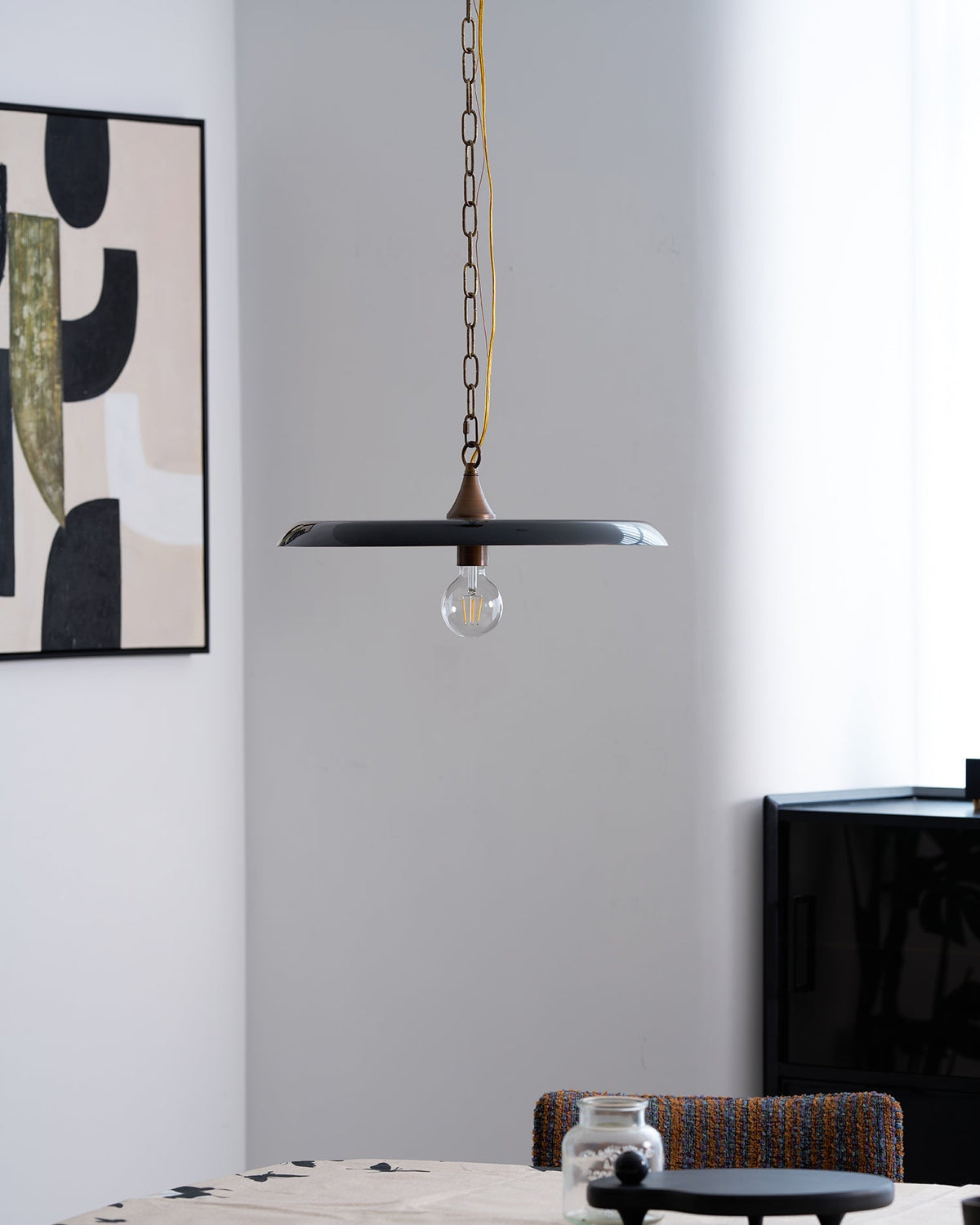 Denelwyn Metal Pendant Light-Moonnatur