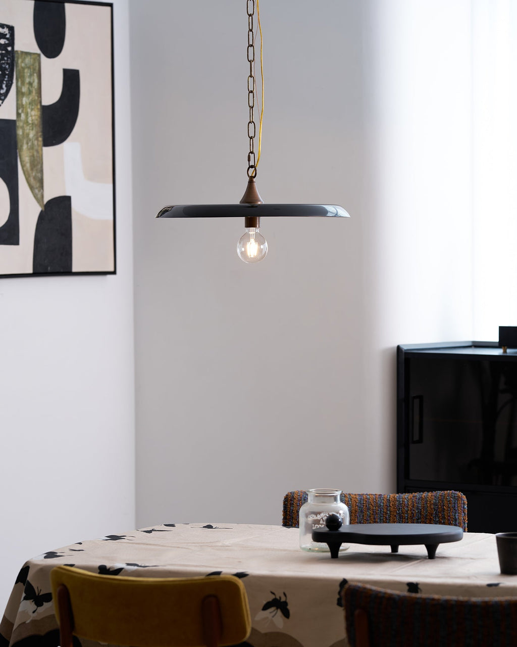 Denelwyn Metal Pendant Light-Moonnatur