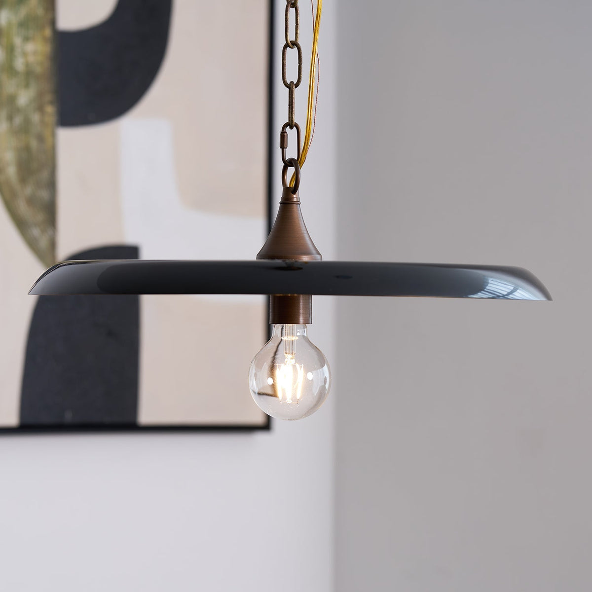 Denelwyn Metal Pendant Light-Moonnatur