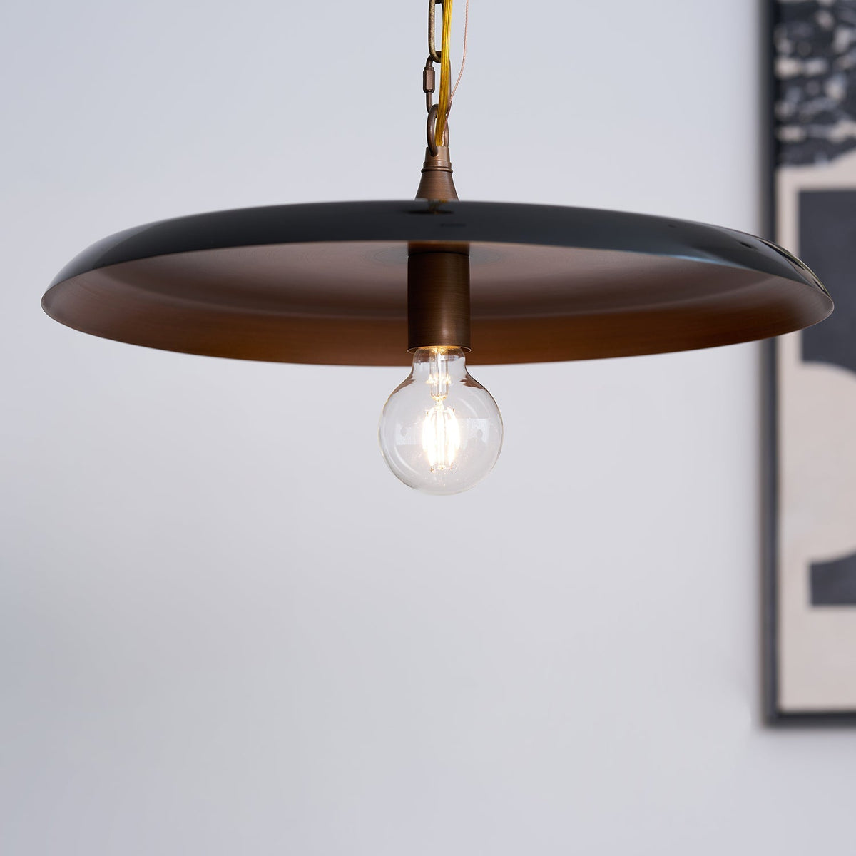 Denelwyn Metal Pendant Light-Moonnatur