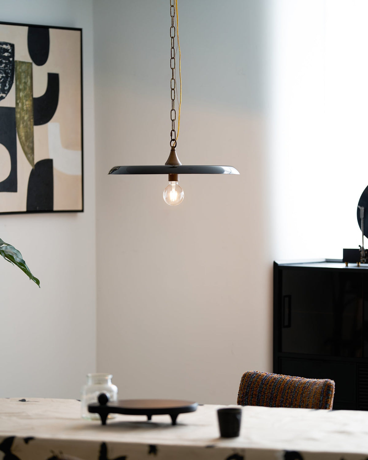 Denelwyn Metal Pendant Light-Moonnatur