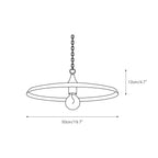 Denelwyn Metal Pendant Light-Moonnatur