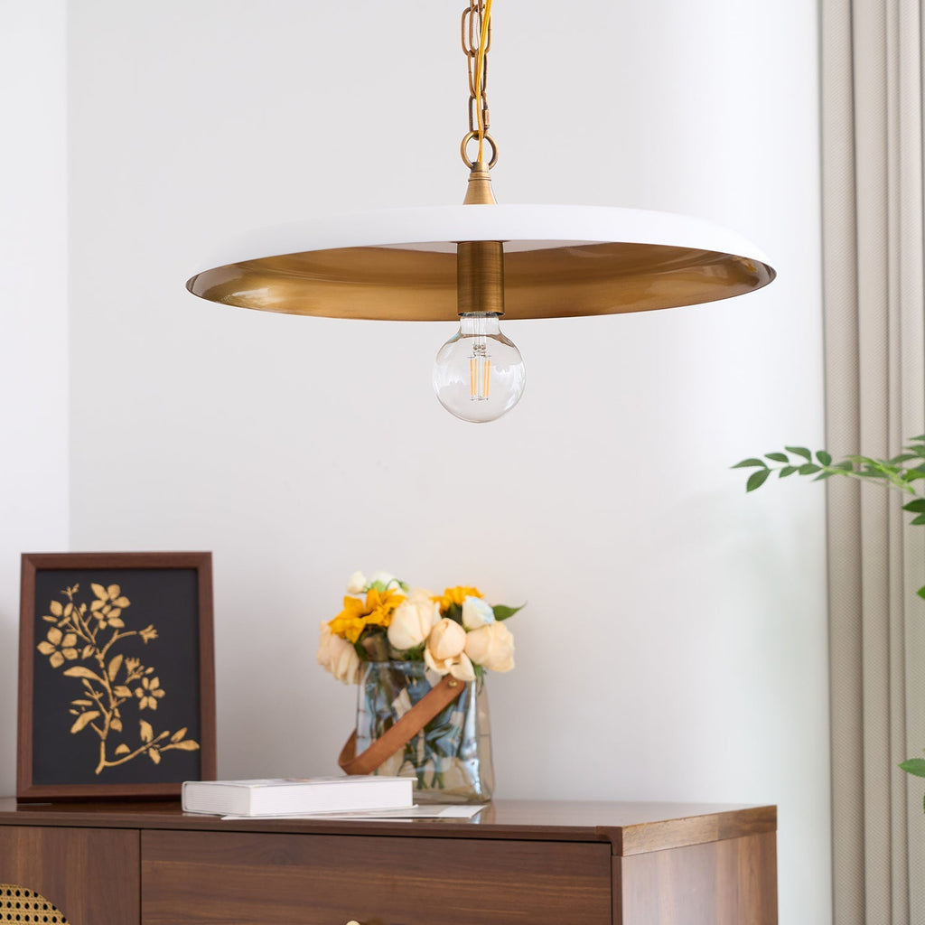 Denelwyn Metal Pendant Light-Moonnatur