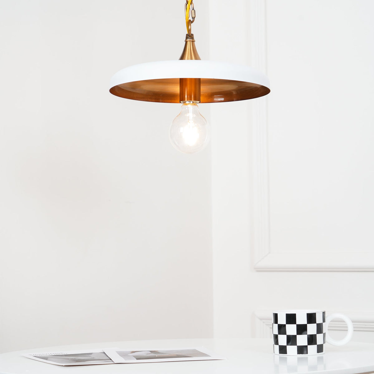 Denelwyn Metal Pendant Light-Moonnatur