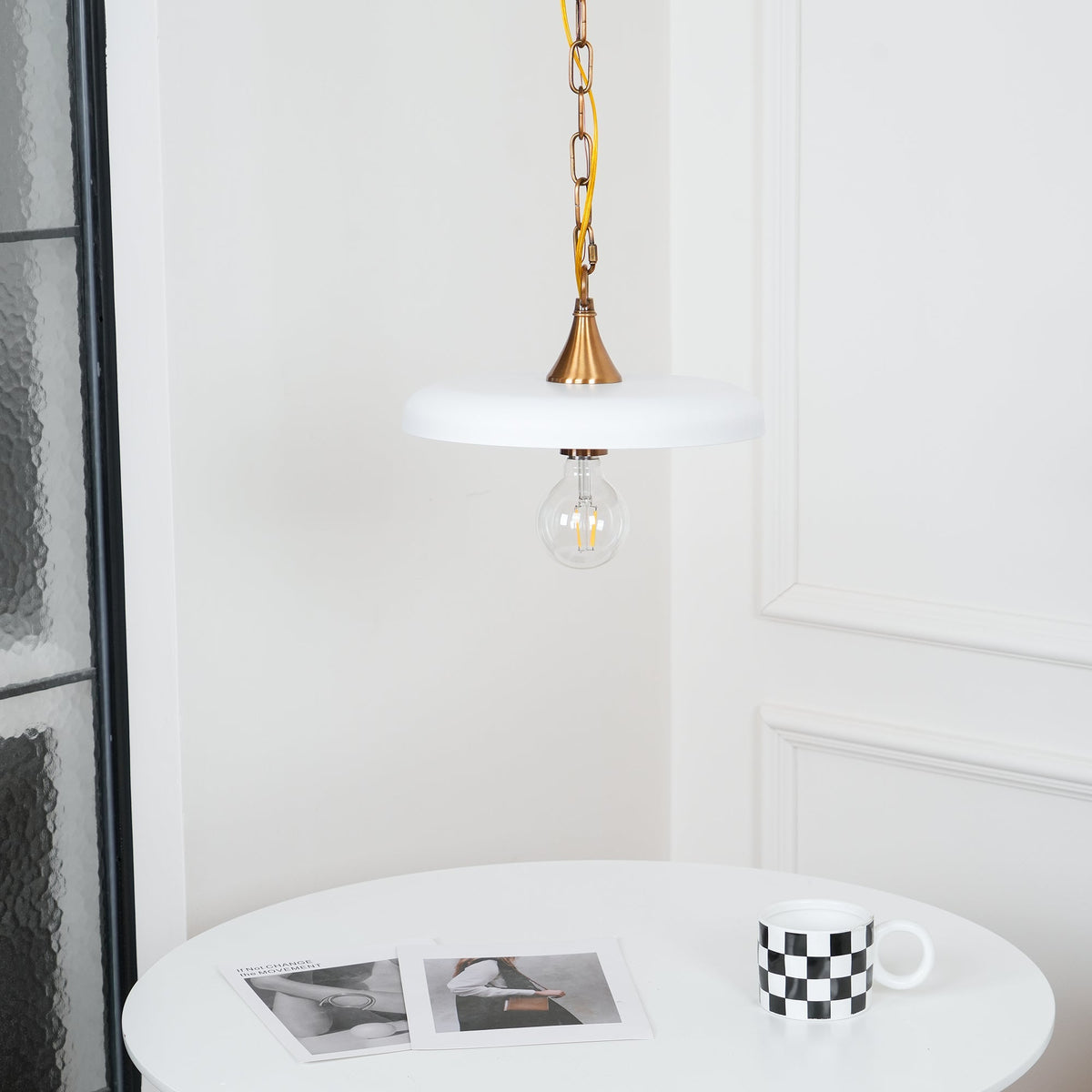 Denelwyn Metal Pendant Light-Moonnatur