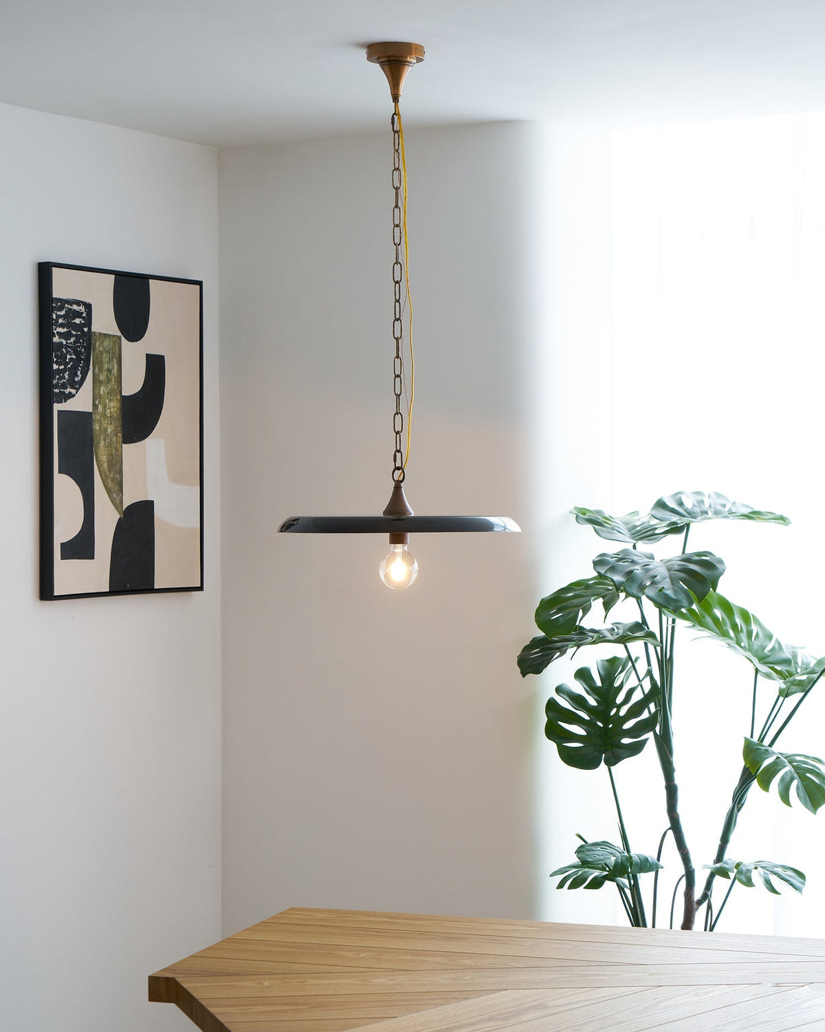 Denelwyn Metal Pendant Light-Moonnatur