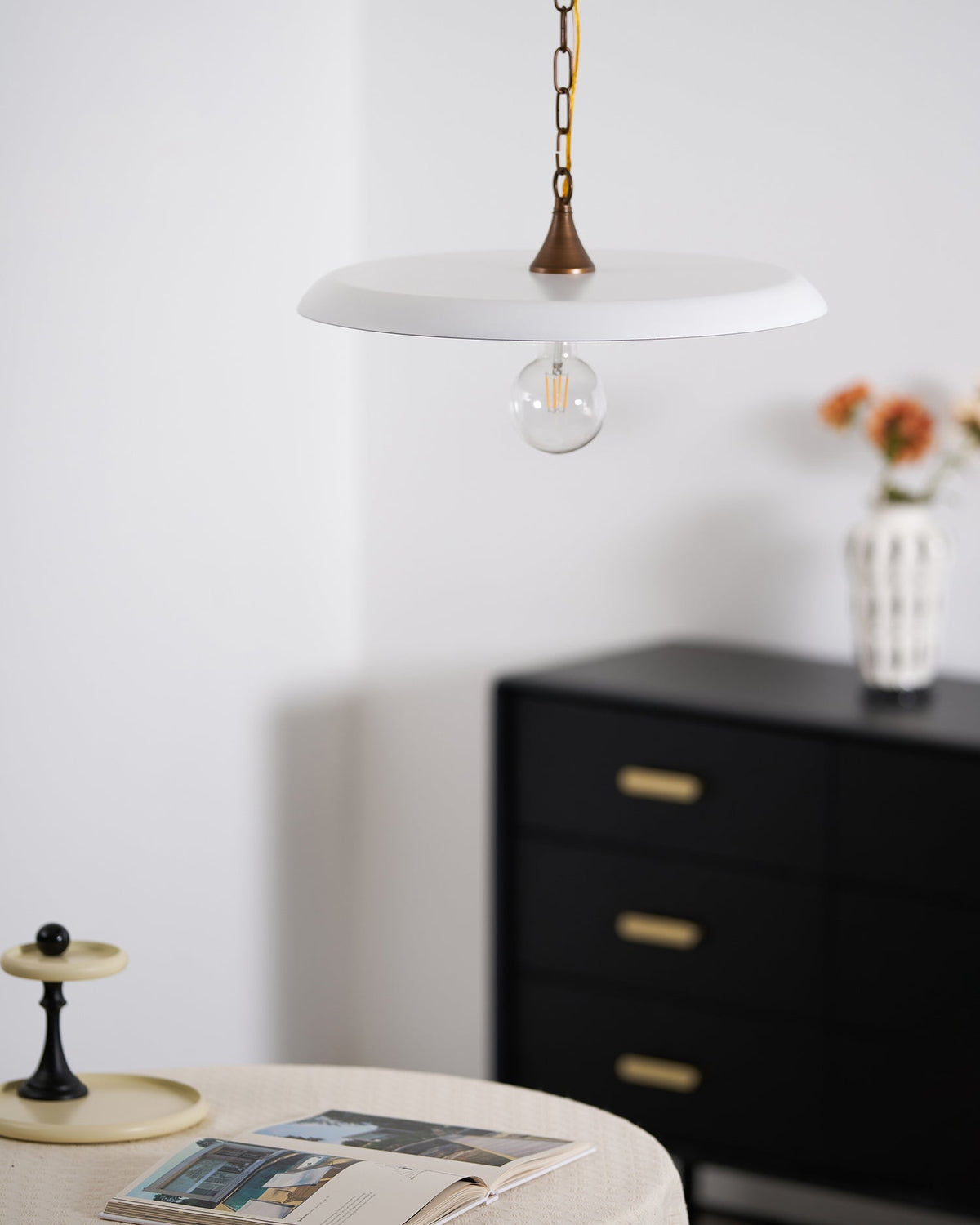Denelwyn Metal Pendant Light-Moonnatur