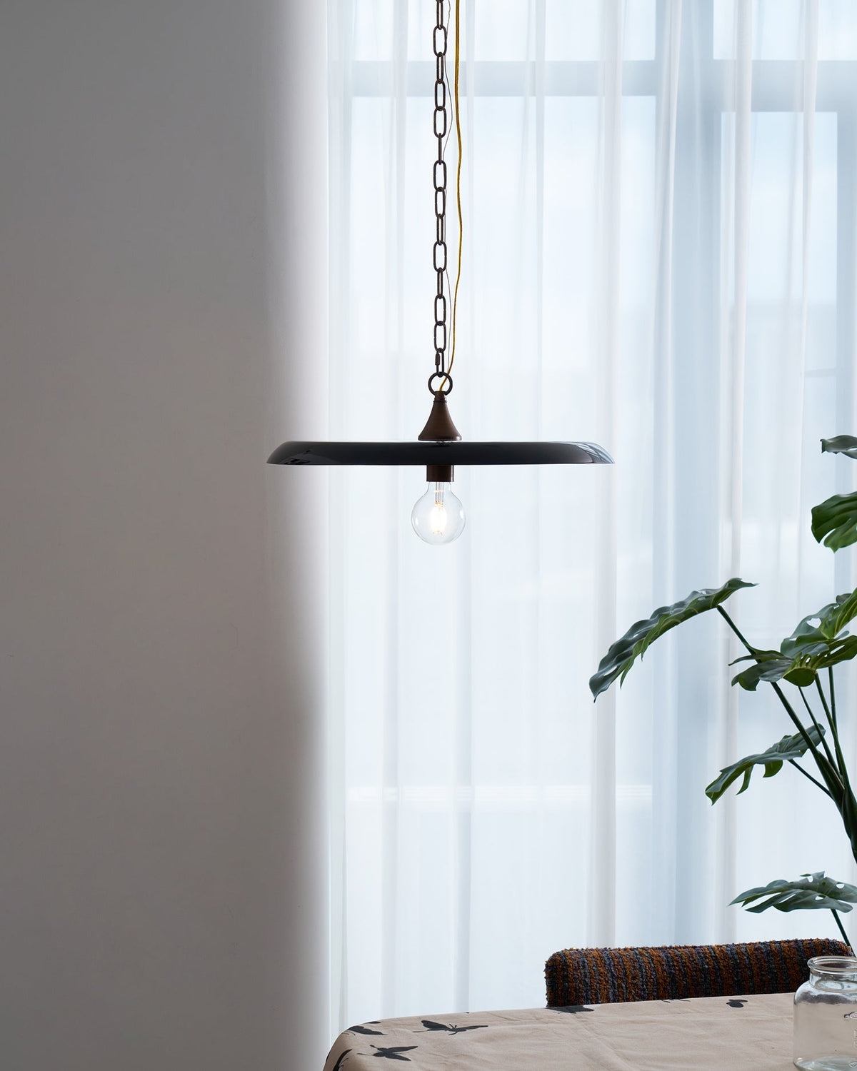 Denelwyn Metal Pendant Light-Moonnatur