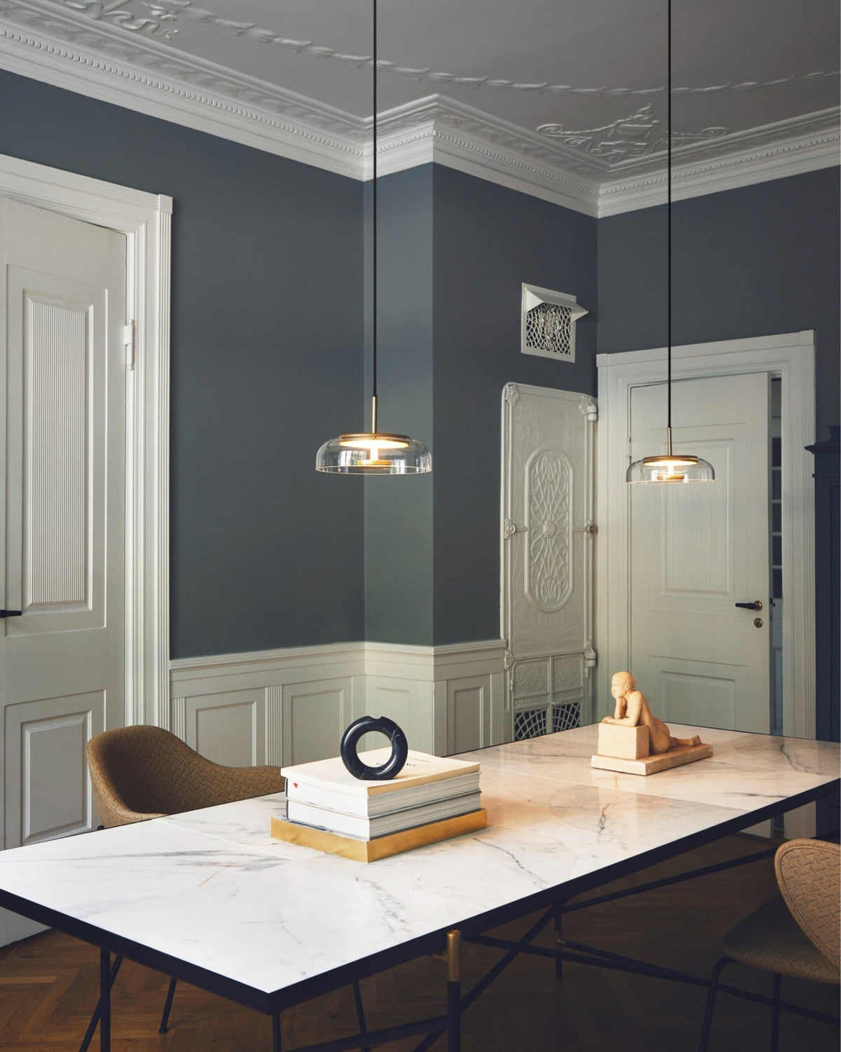 Yavoria Glass Pendant Lamp-Moonnatur