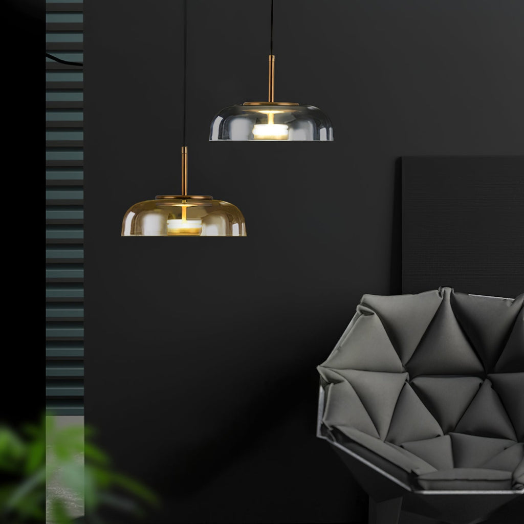 Yavoria Glass Pendant Lamp-Moonnatur