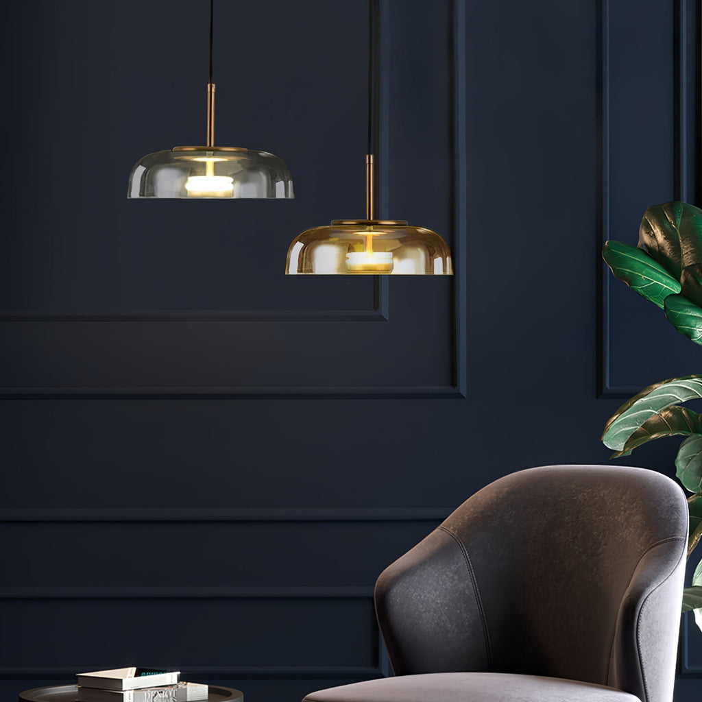 Yavoria Glass Pendant Lamp-Moonnatur