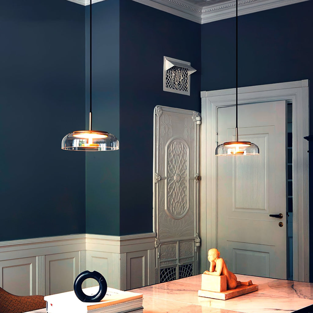 Yavoria Glass Pendant Lamp-Moonnatur