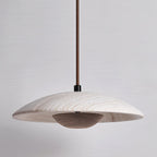 Quenelorie Travertine Pendant Light-Moonnatur