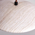 Quenelorie Travertine Pendant Light-Moonnatur