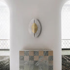 Zorrencove Alabaster Wall Light-Moonnatur