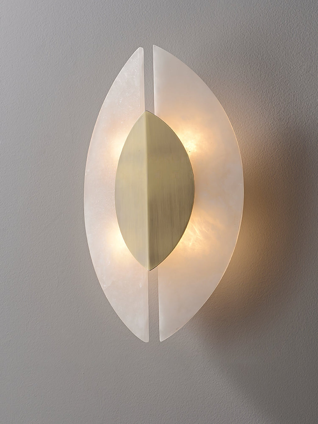 Zorrencove Alabaster Wall Light-Moonnatur
