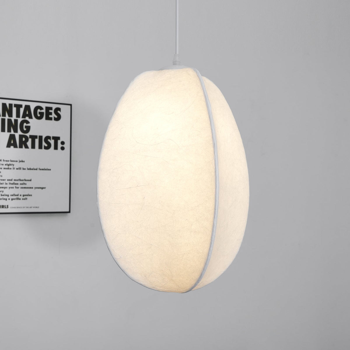 Lorrenash Polymer Pendant Light-Moonnatur
