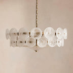 Iveria Glass Chandelier-Moonnatur