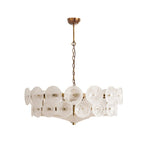 Iveria Glass Chandelier-Moonnatur