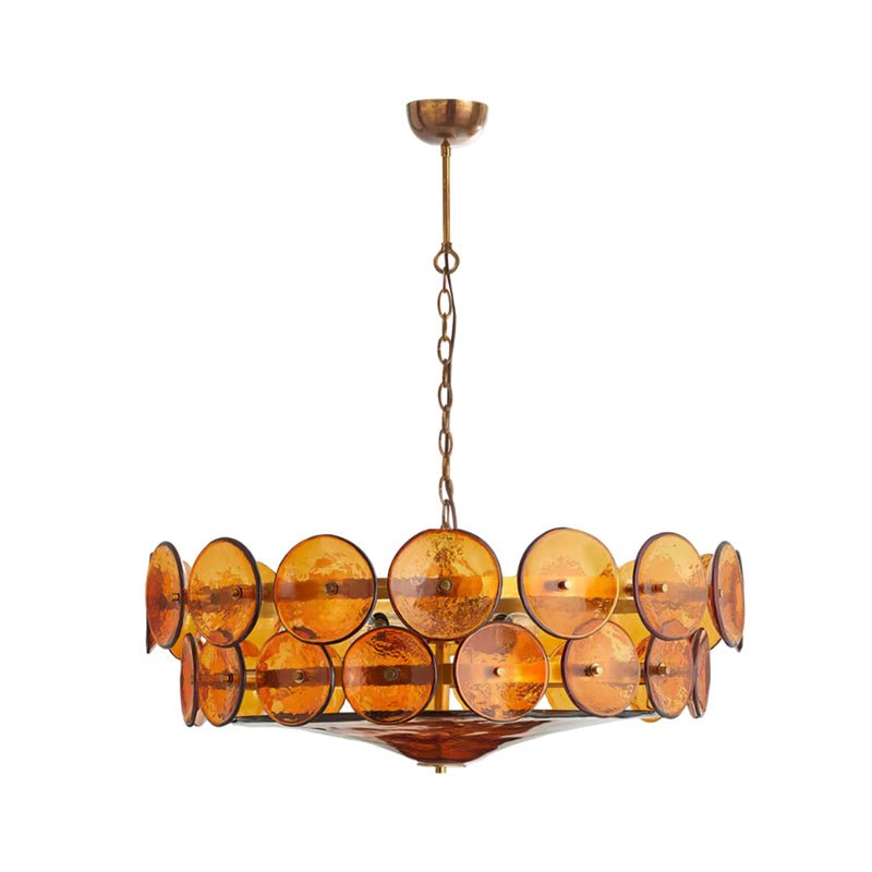 Iveria Glass Chandelier-Moonnatur