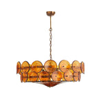 Iveria Glass Chandelier-Moonnatur
