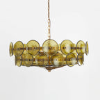 Iveria Glass Chandelier-Moonnatur
