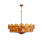 Iveria Glass Chandelier-Moonnatur