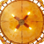 Iveria Glass Chandelier-Moonnatur