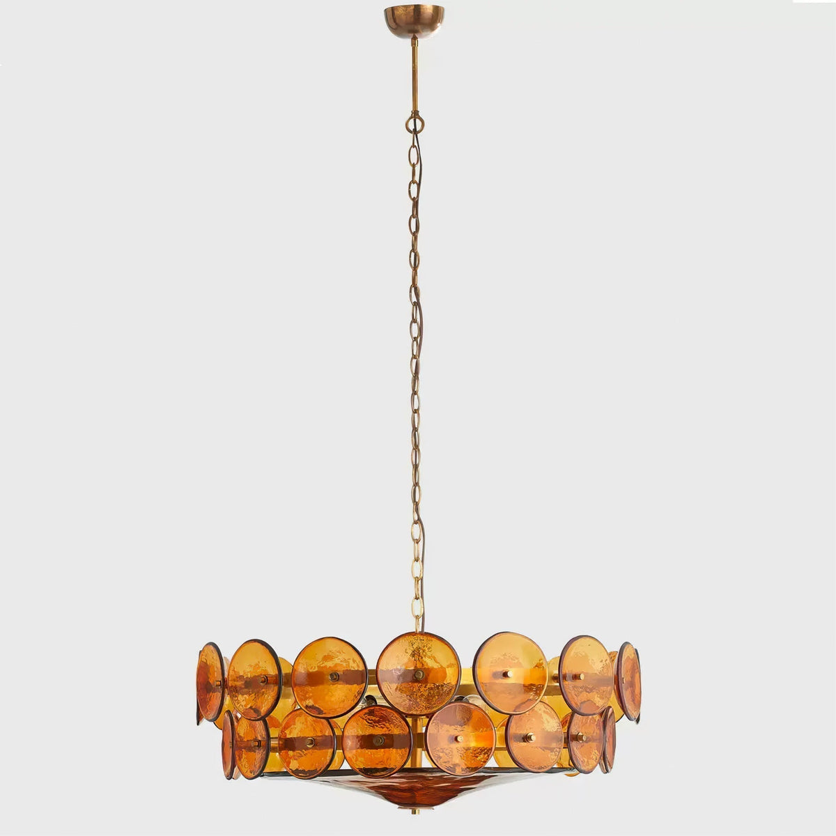 Iveria Glass Chandelier-Moonnatur