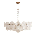 Iveria Glass Chandelier-Moonnatur