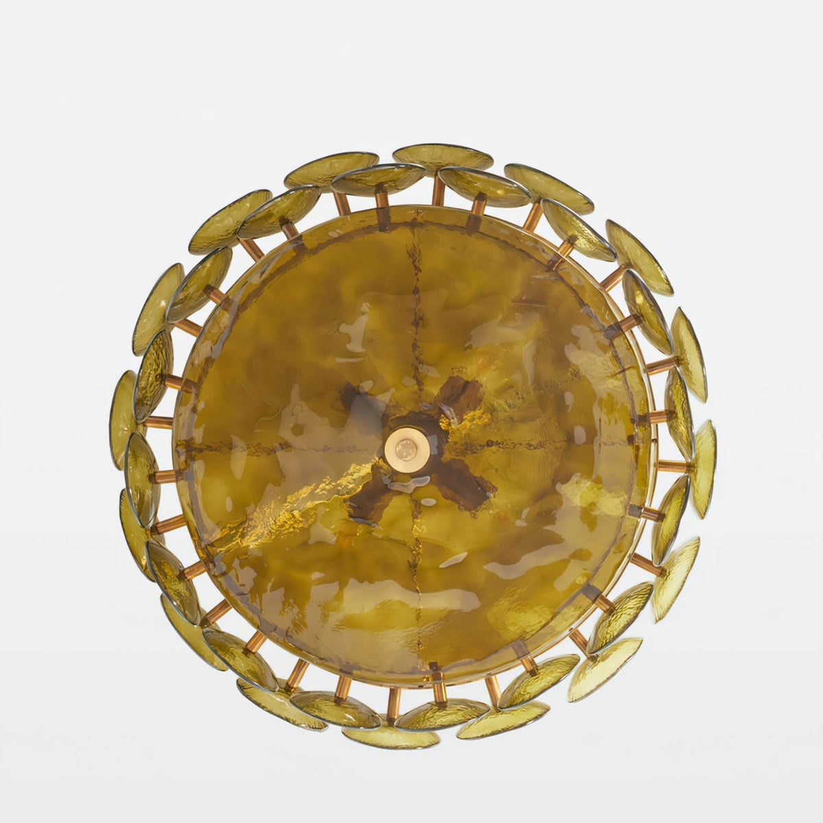 Iveria Glass Chandelier-Moonnatur