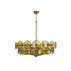 Iveria Glass Chandelier-Moonnatur
