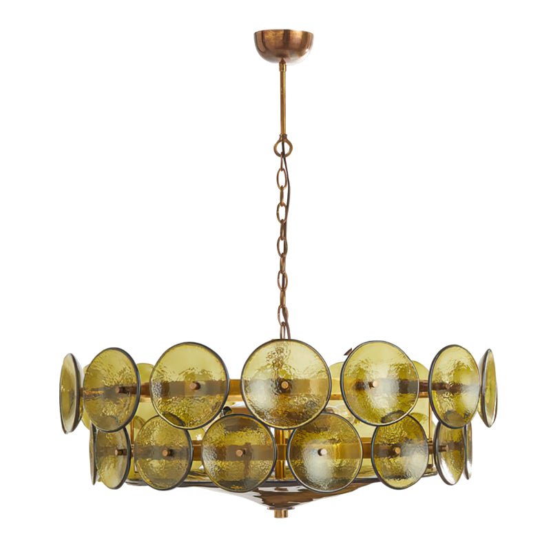 Iveria Glass Chandelier-Moonnatur