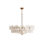 Iveria Glass Chandelier-Moonnatur