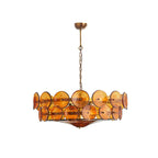 Iveria Glass Chandelier-Moonnatur