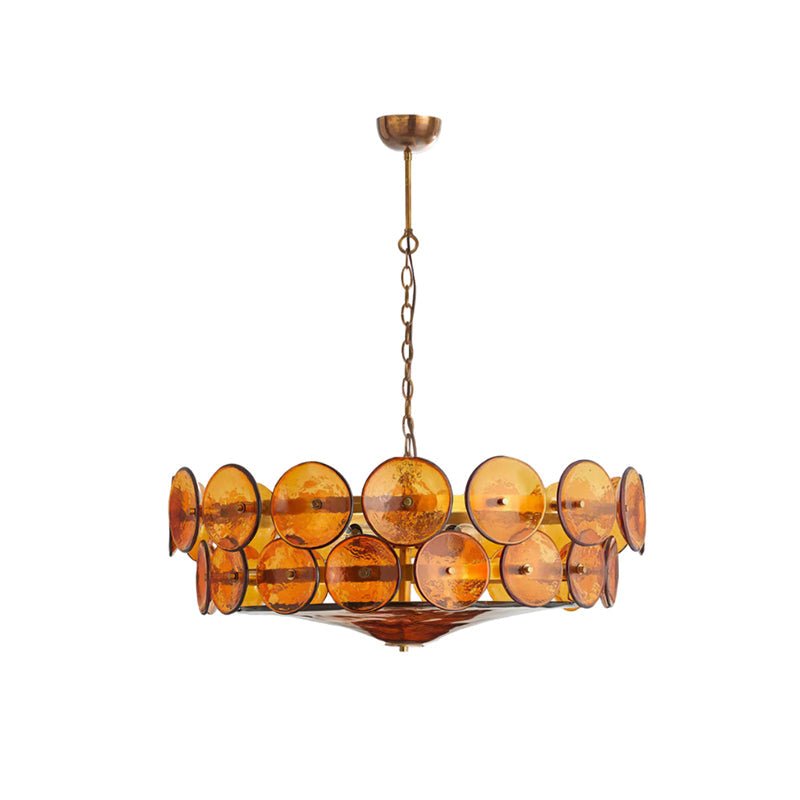 Iveria Glass Chandelier-Moonnatur