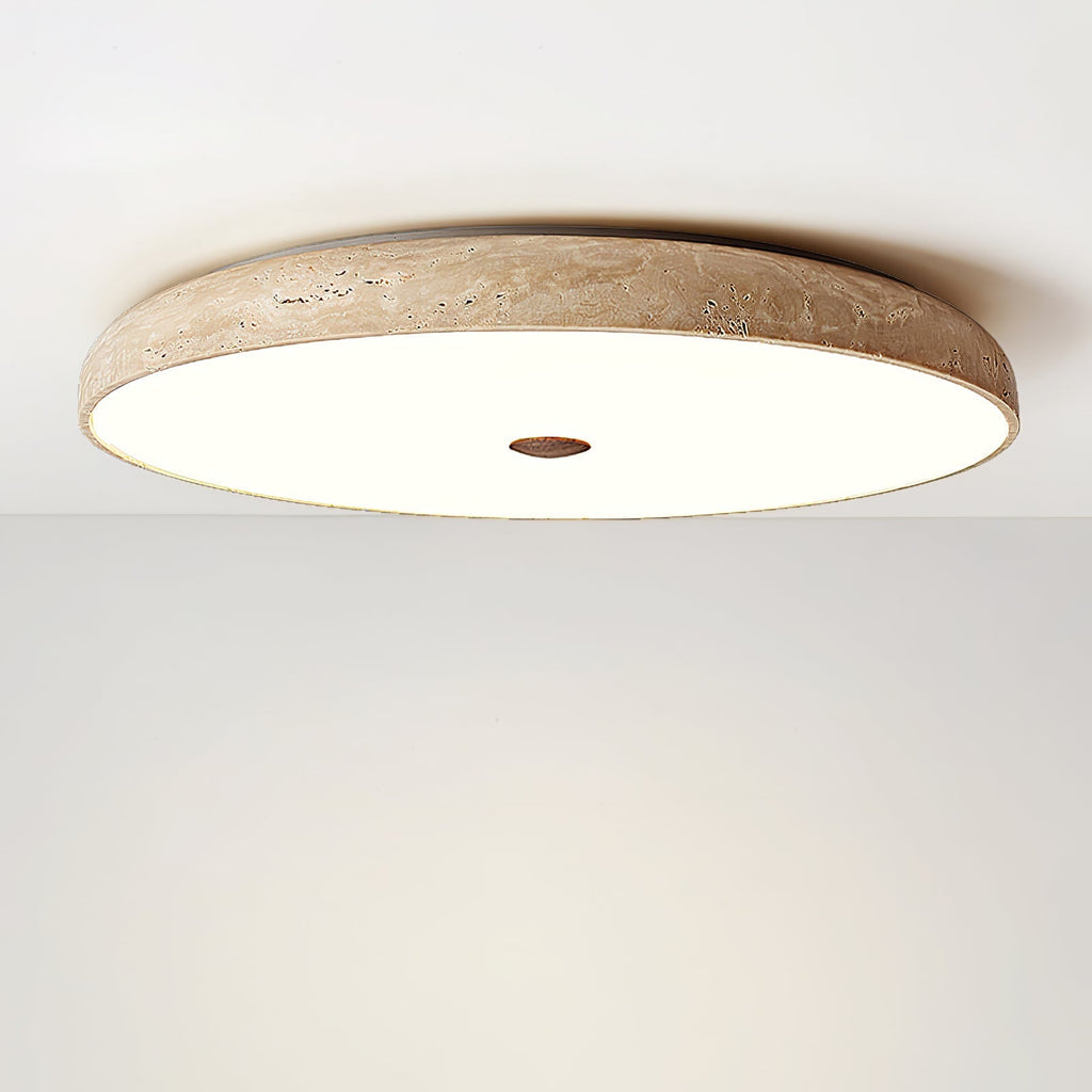 Nardenash Travertine Ceiling Light-Moonnatur