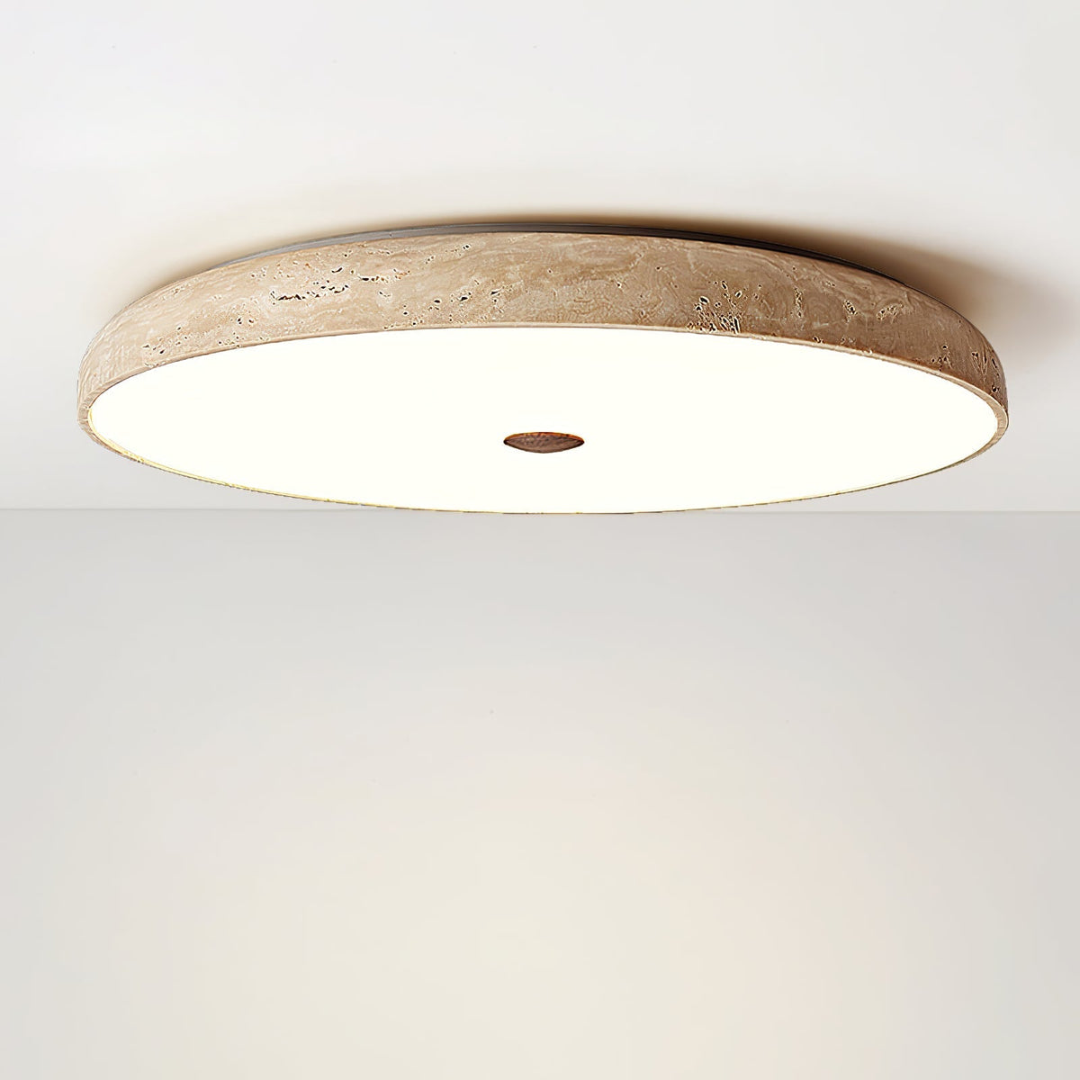 Nardenash Travertine Ceiling Light-Moonnatur