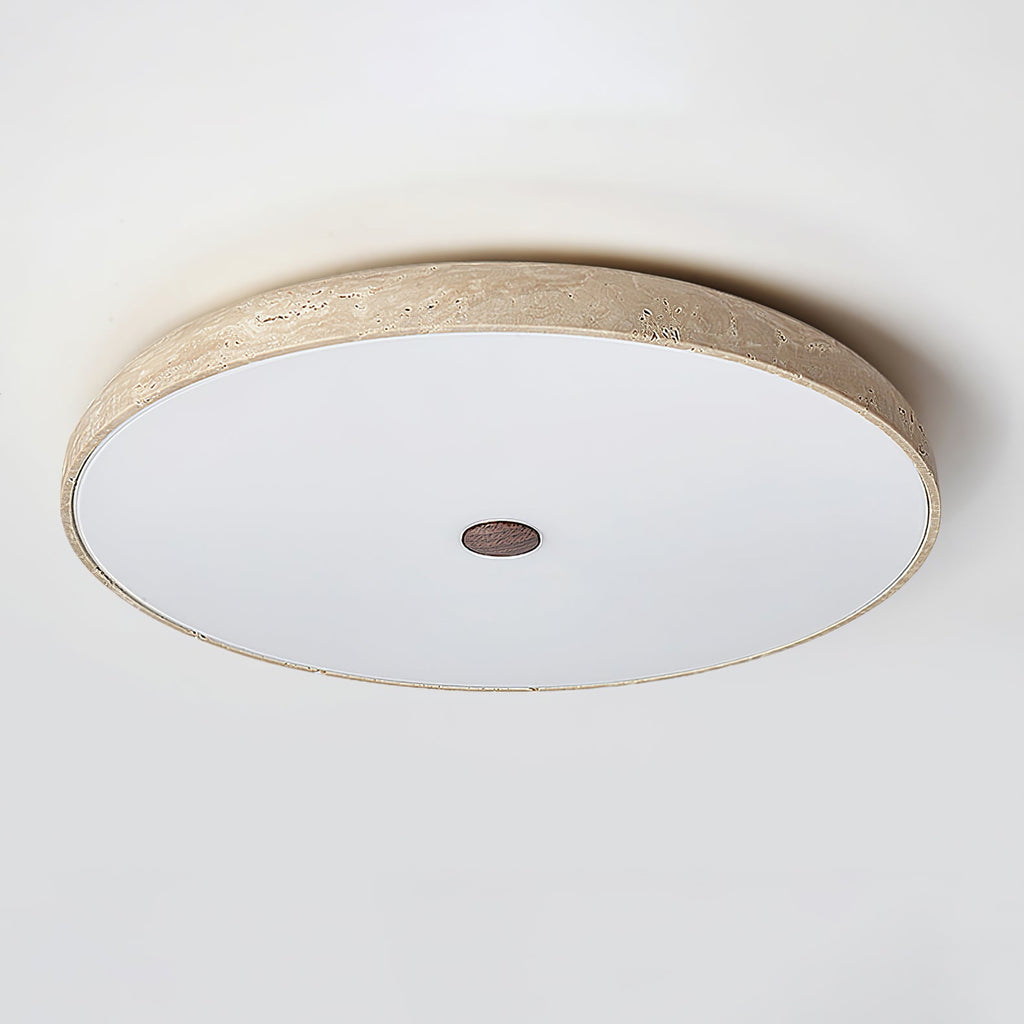 Nardenash Travertine Ceiling Light-Moonnatur