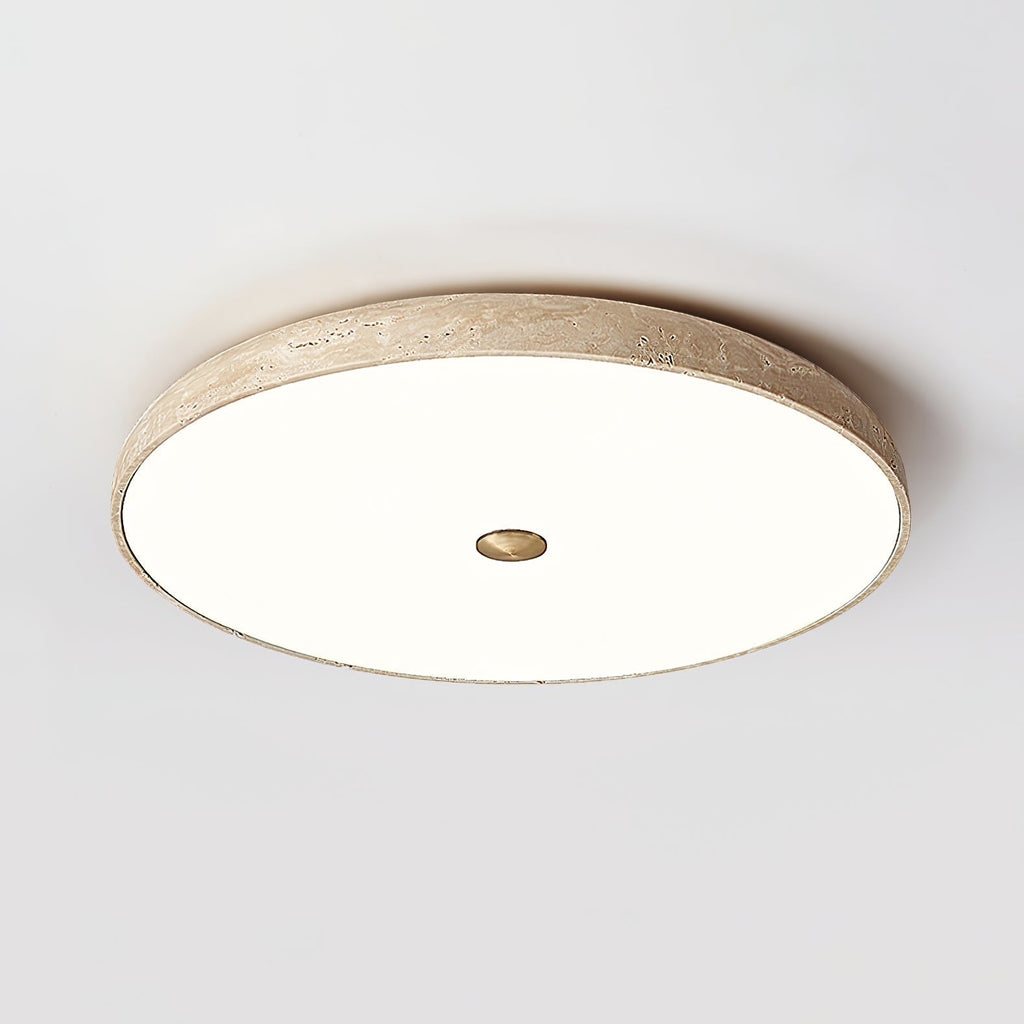 Nardenash Travertine Ceiling Light-Moonnatur