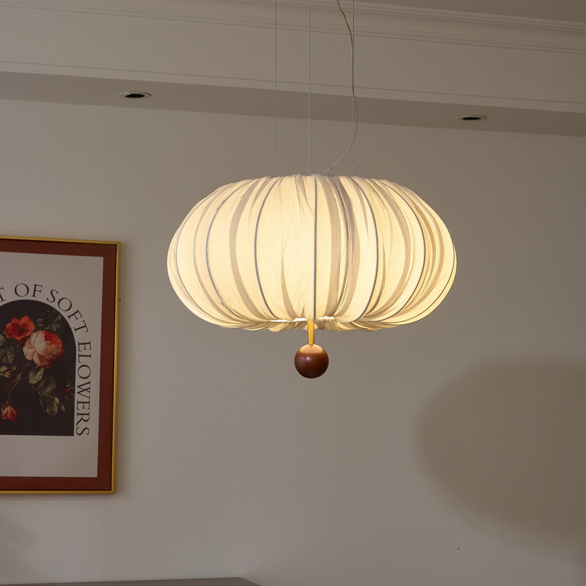 Valeneth Fabric Ceiling Light-Moonnatur