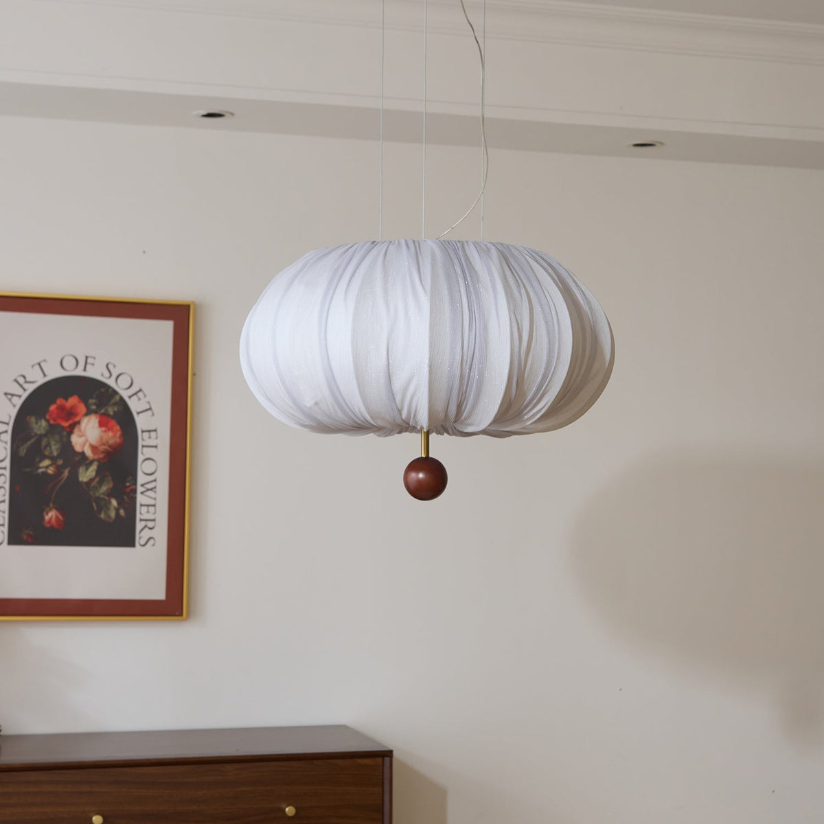 Valeneth Fabric Ceiling Light-Moonnatur