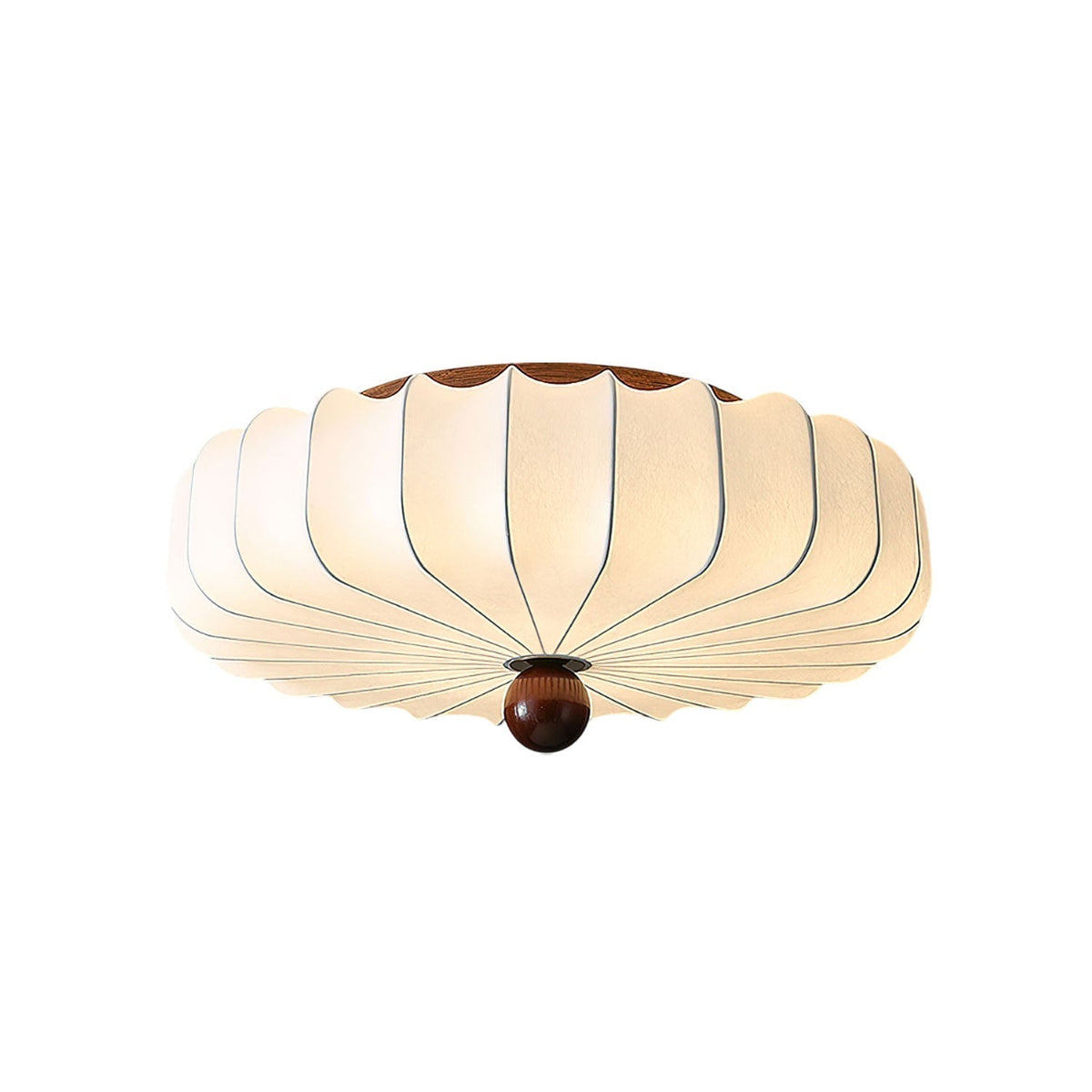 Oakenelia Silk Ceiling Light-Moonnatur