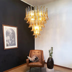 Veyrenwood Glass Chandelier-Moonnatur