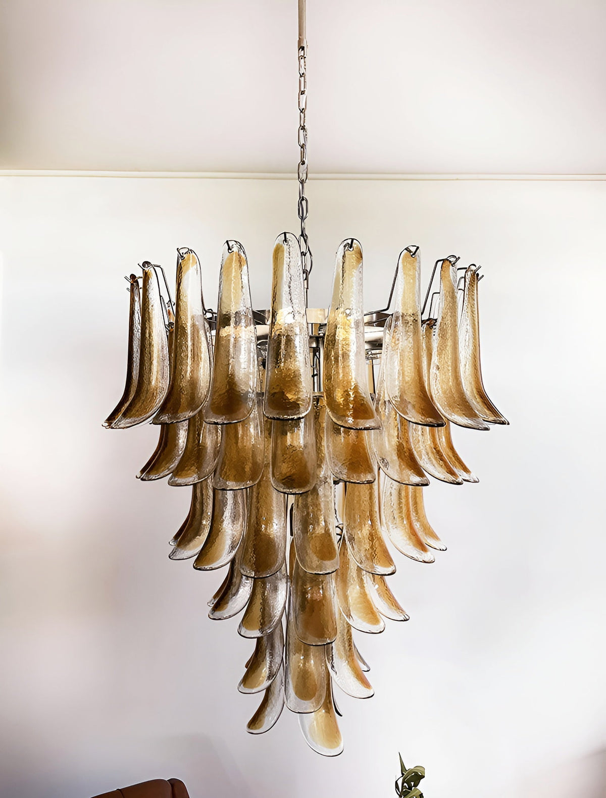 Veyrenwood Glass Chandelier-Moonnatur
