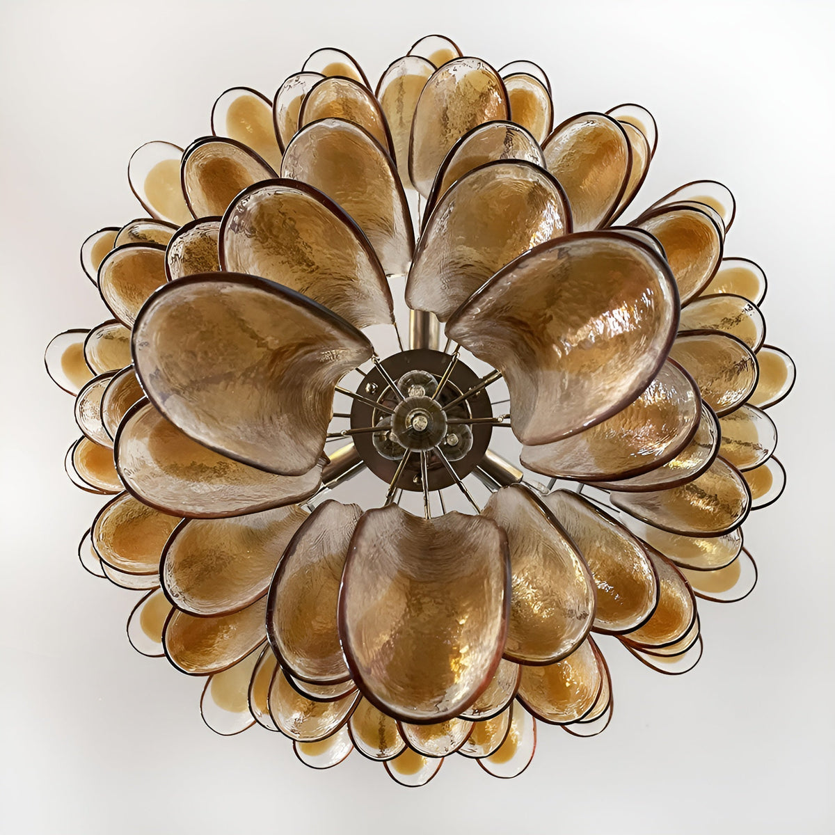 Veyrenwood Glass Chandelier-Moonnatur