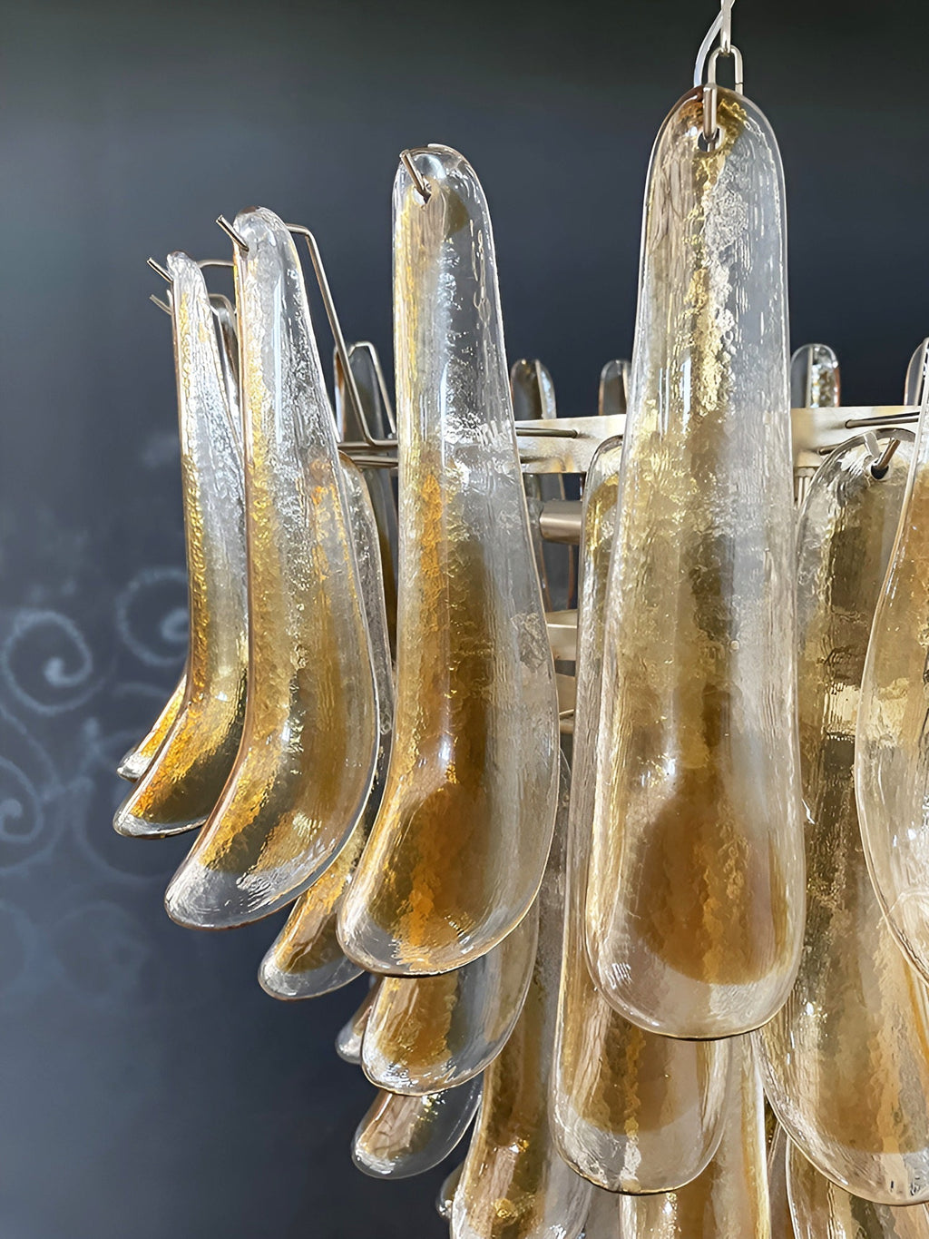 Veyrenwood Glass Chandelier-Moonnatur