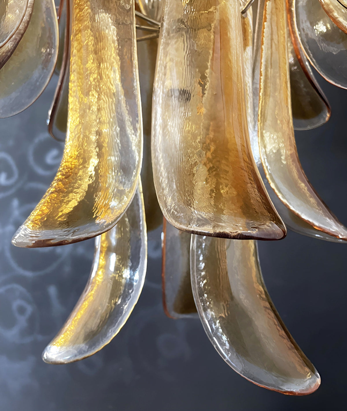 Veyrenwood Glass Chandelier-Moonnatur
