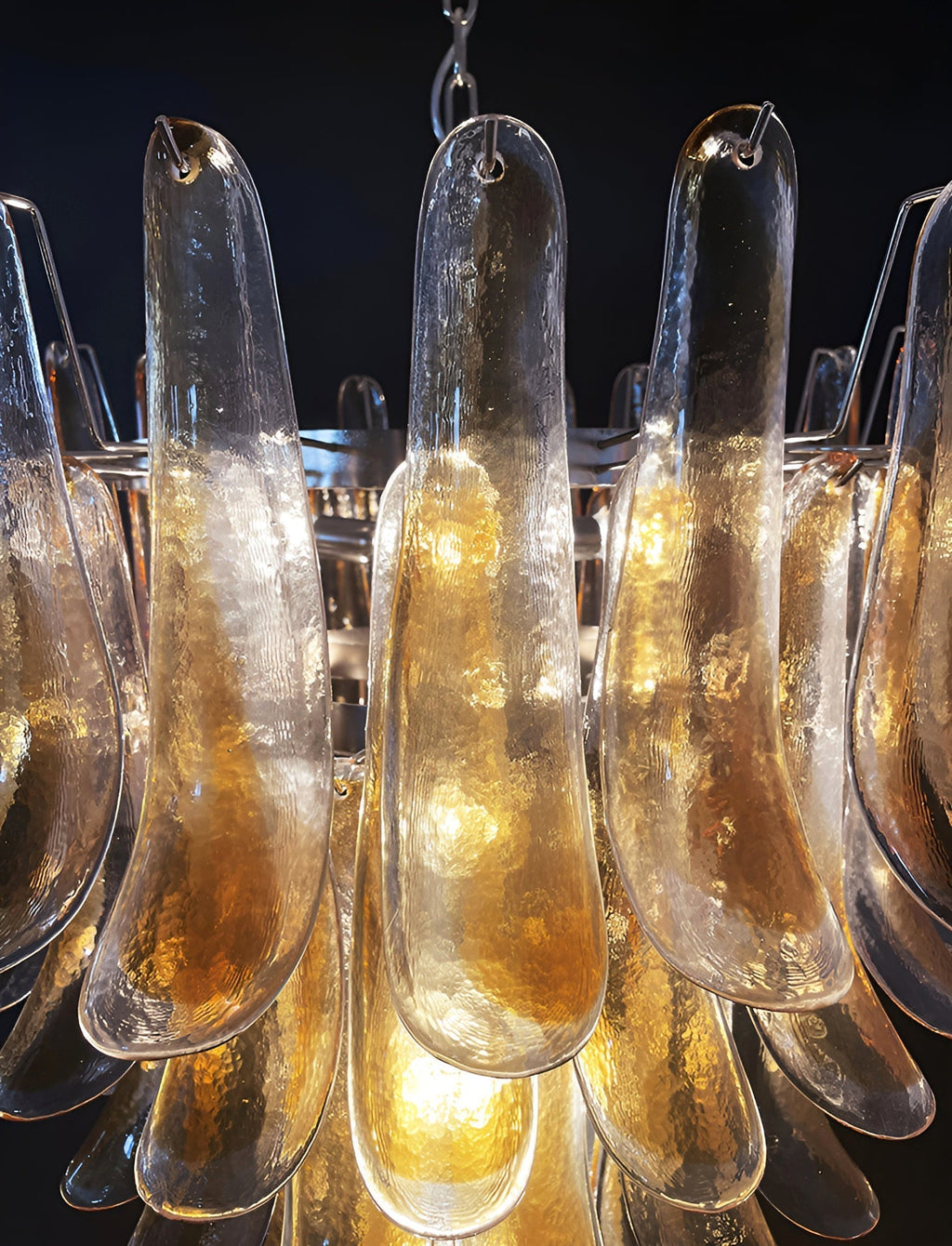 Veyrenwood Glass Chandelier-Moonnatur