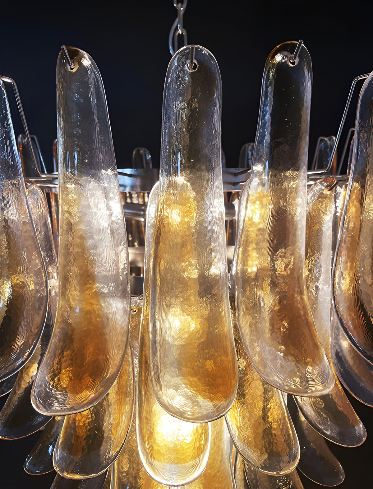 Veyrenwood Glass Chandelier-Moonnatur